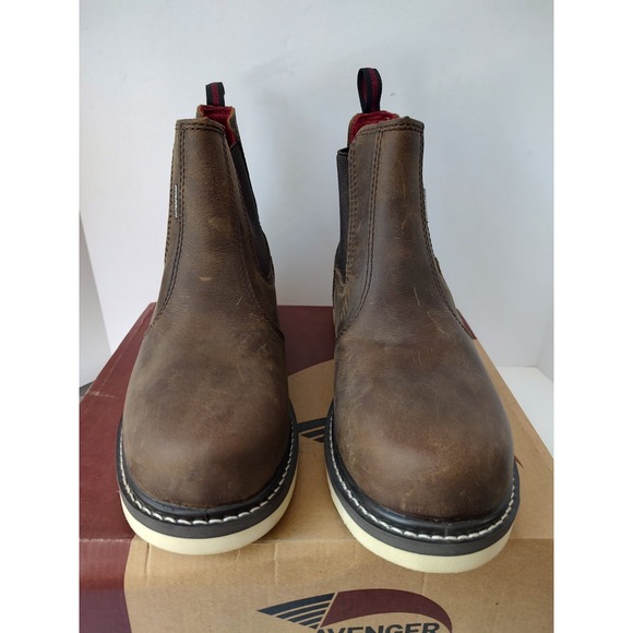 Avenger Works Boots NIB Mens‎ A7510 Wedge Romeo Soft toe 12 No Tags main image 4